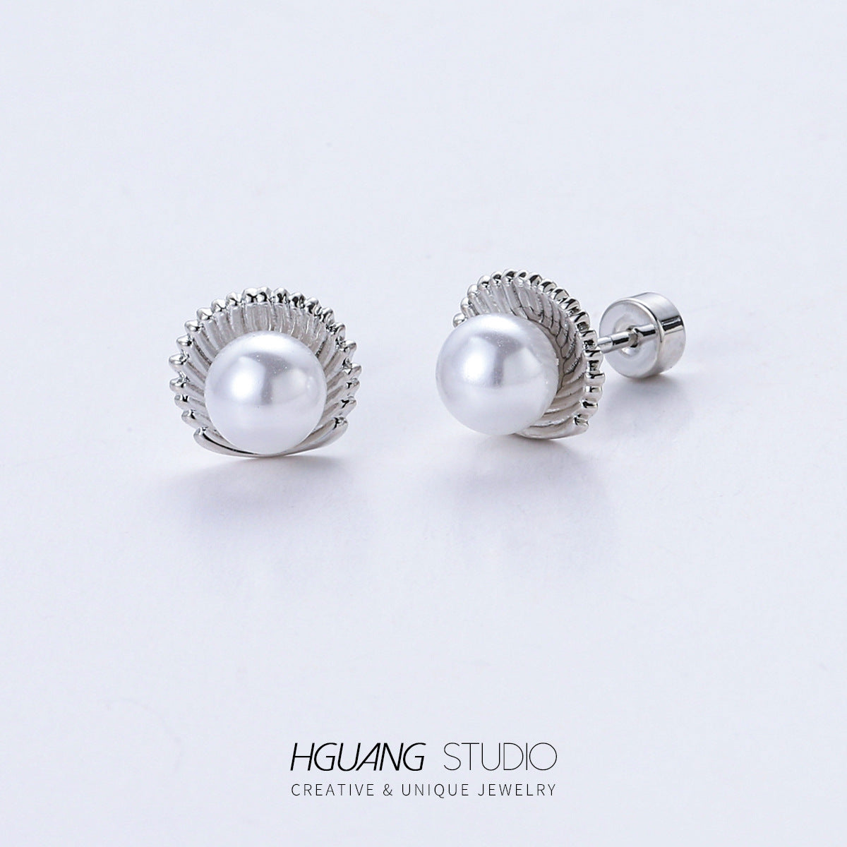 Steel Gold Ear Bone Piercing Jewelry Earrings