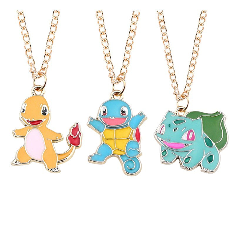 Nostalgic Cartoon Animation Peripheral Special Secret Necklaces