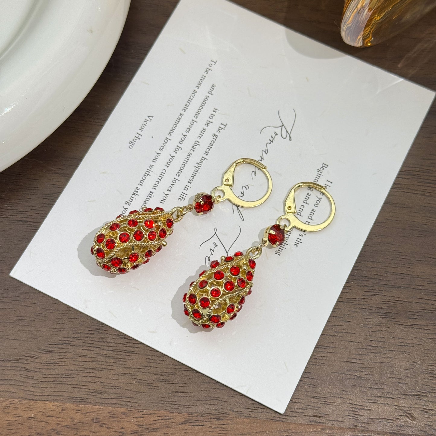 Women's Fashion Ear Clips Light Luxury High-grade Rings