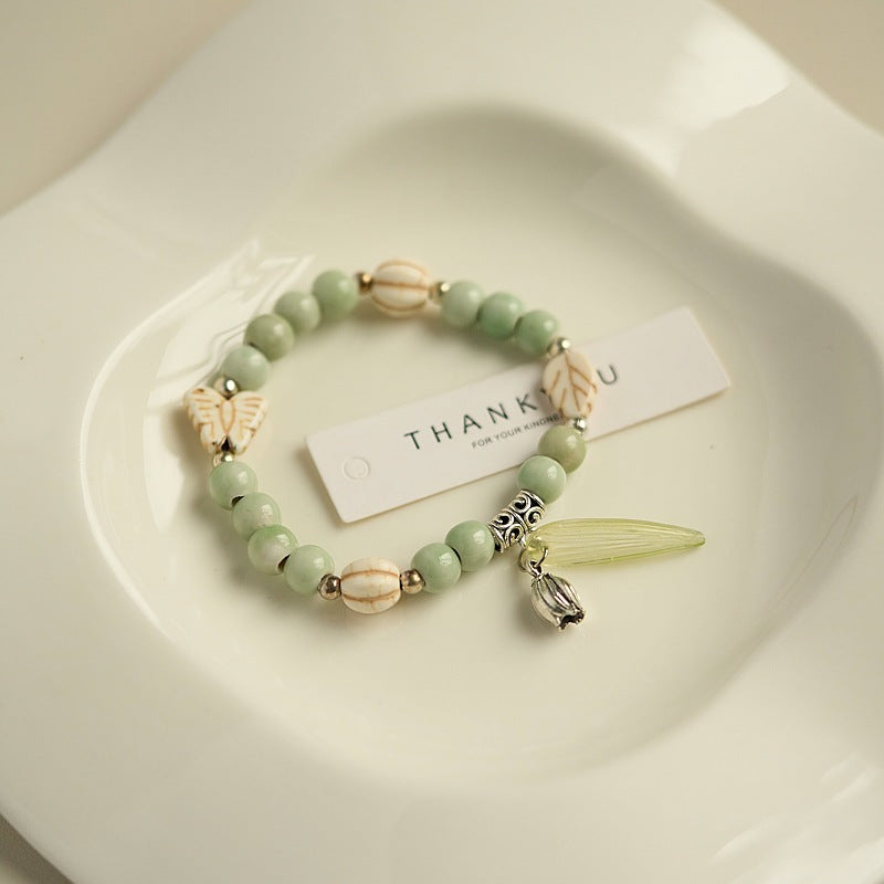 Ceramic National Style Beaded Tibetan Chinese For Bracelets