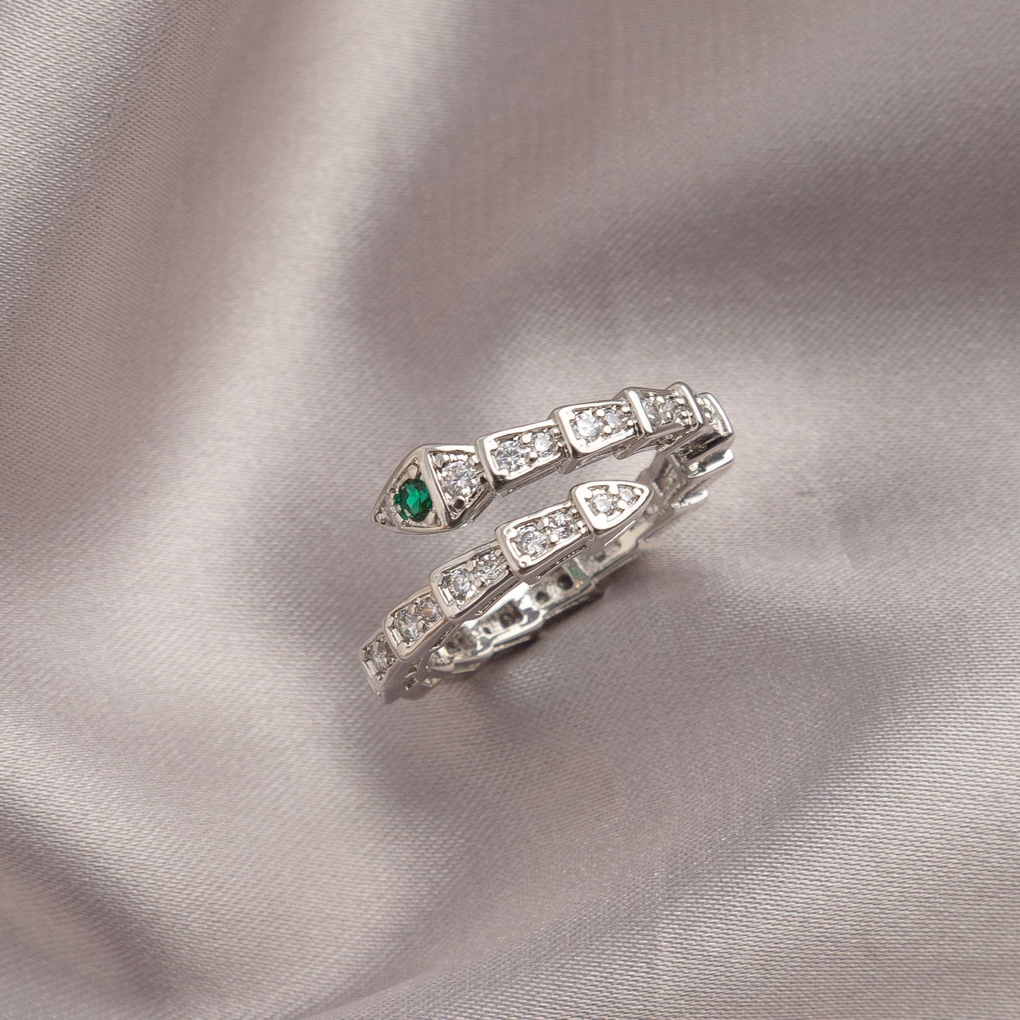 Snake Female Design High Sense Personalized Index Rings