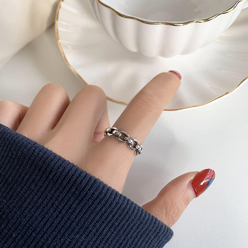 Women's Opening Adjustable Index Finger Retro High Rings