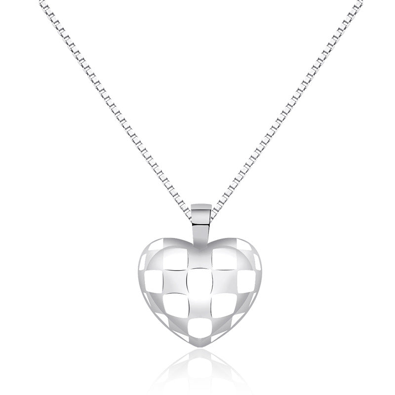 Personality Affordable Luxury Design Plaid High-grade Cold Rings