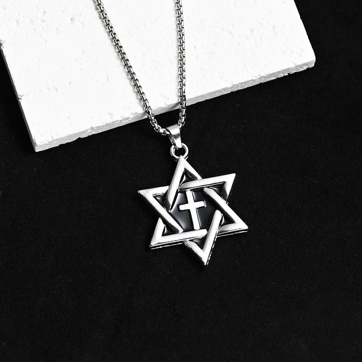 Men's Female Hip Hop Trendy All Match Personality Necklaces