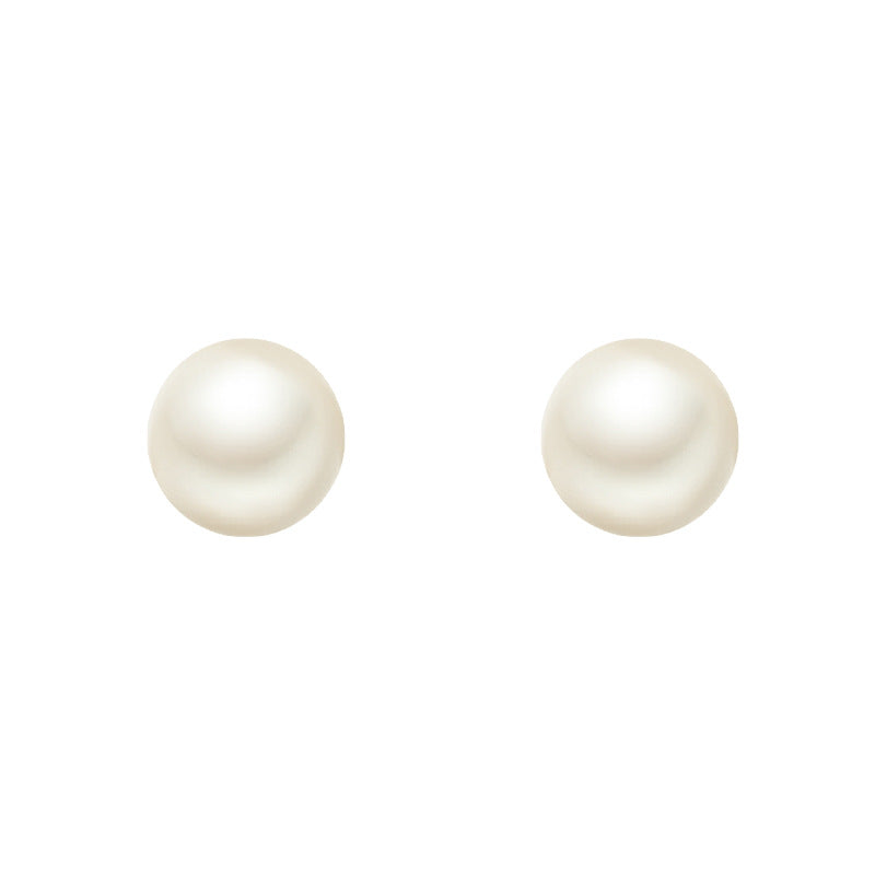 Comfortable Vintage Pearl Sier Female Advanced Earrings