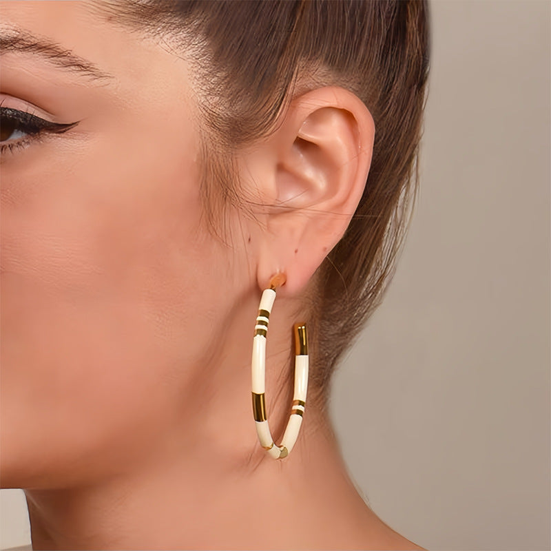 Patch Female French Entry Lux Niche Earrings