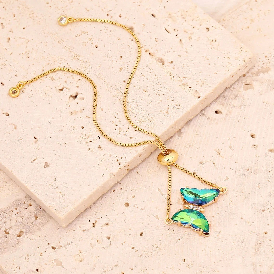 Women's Dragon Ornament Multicolor Zircon Butterfly Simple Affordable Luxury Bracelets