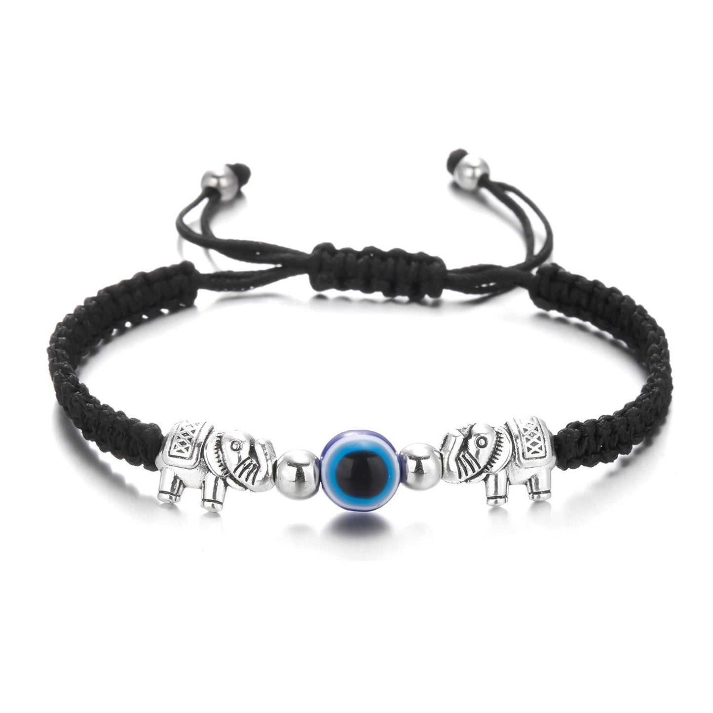 Women's Evil Eye Palm Blue Red Rope Bracelets