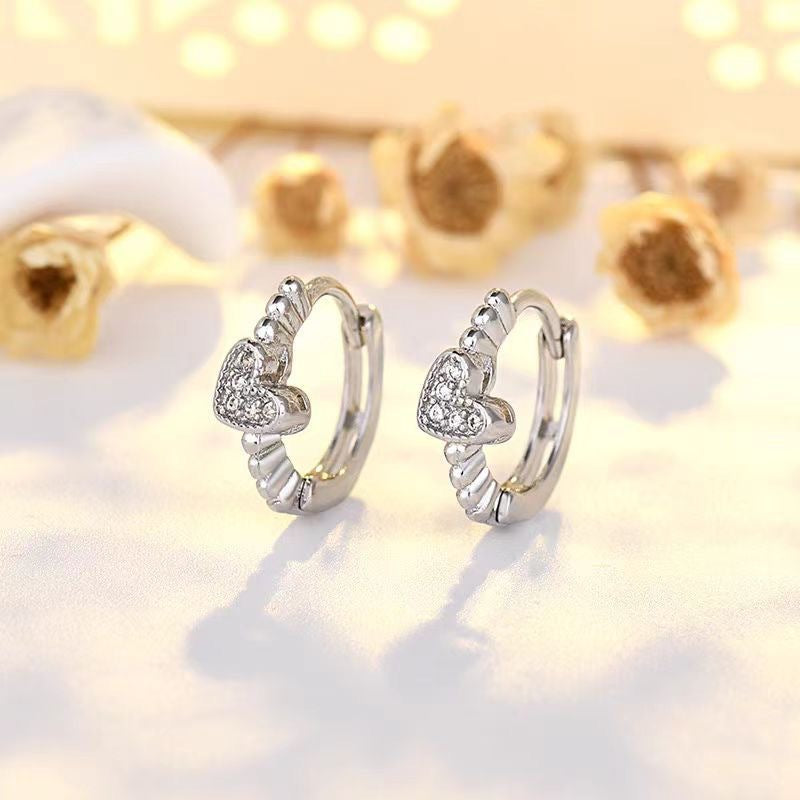 Zircon High-grade Exquisite Niche Sier Pin Rings