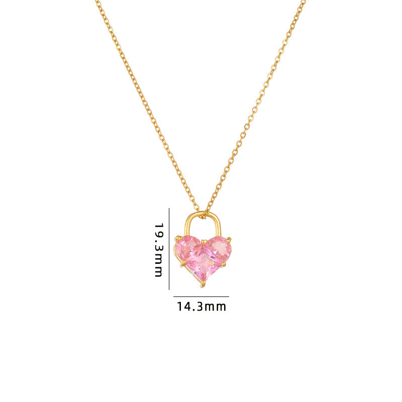 Temperamental Minority Design Titanium Steel Clavicle Necklaces