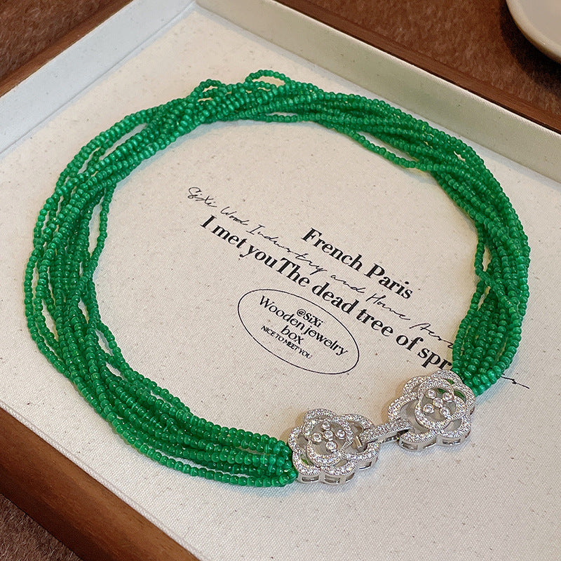 Bead Personalized Fashion High-grade Clavicle Chain Necklaces