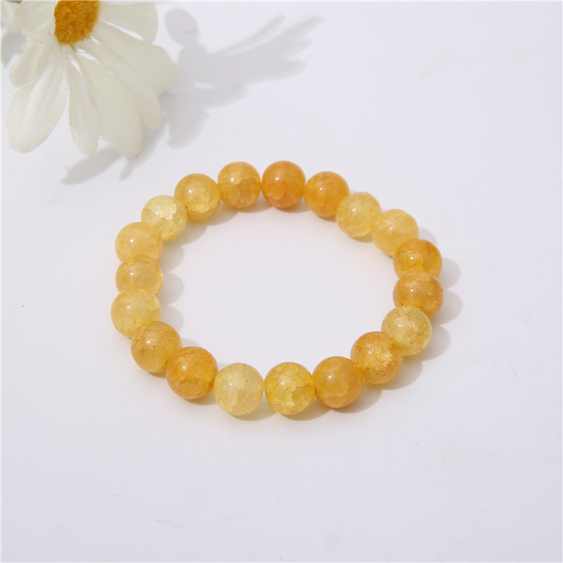 Jade Broken Glass Beaded Rosary Accessories Bracelets