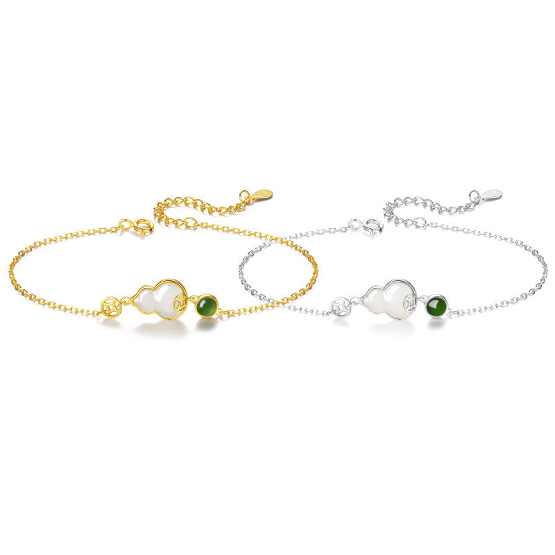 Fu Lu Gourd Jewelry Sier High-grade Bracelets