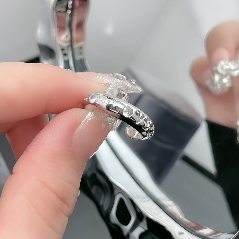 Unisex Style Temperamental Minority Design Sense Rings