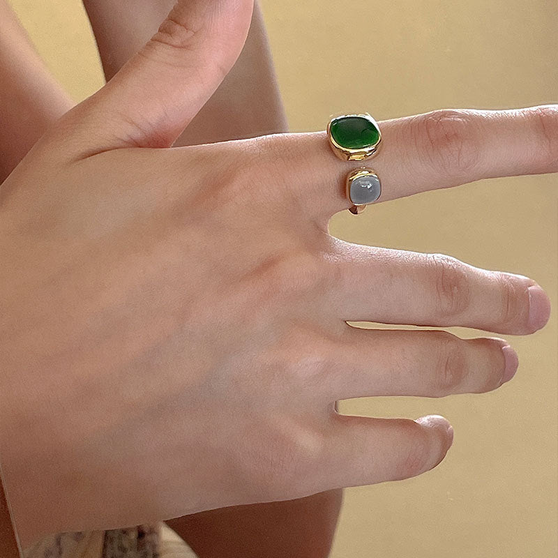 Fashion Personalized Cold Style Niche Entry Rings