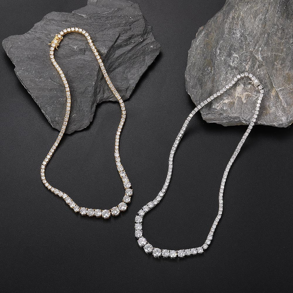 Women's & Men's Tennis Trendy Unique Chain Hip Hop Necklaces