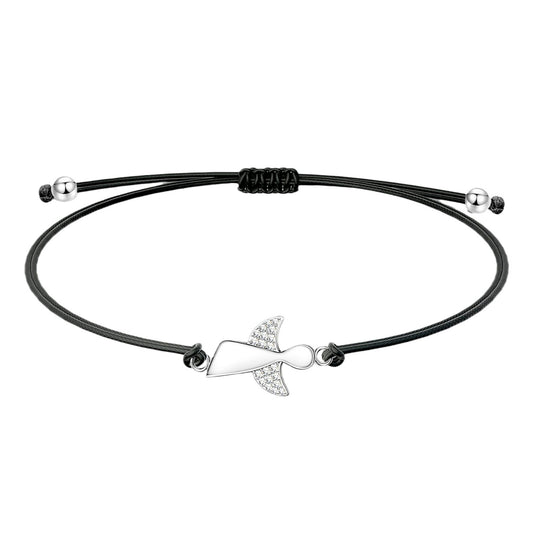 Women's Lucky Carrying Strap Holiday Gift For Friendship Alloy Hand-woven Bracelets