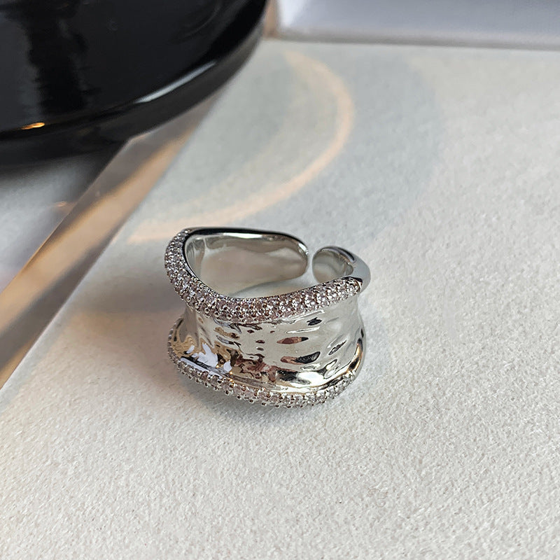 Finger With Opening Female Niche Design Fashion Personality Rings