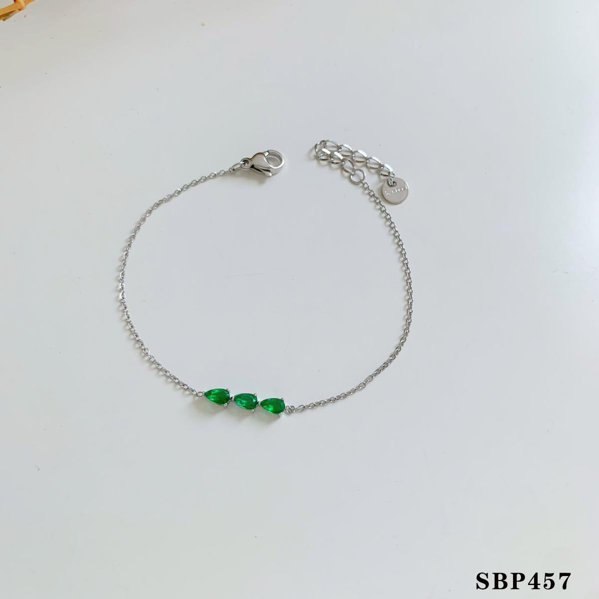 Steel Zircon Design High-grade Exquisite Sweet Bracelets