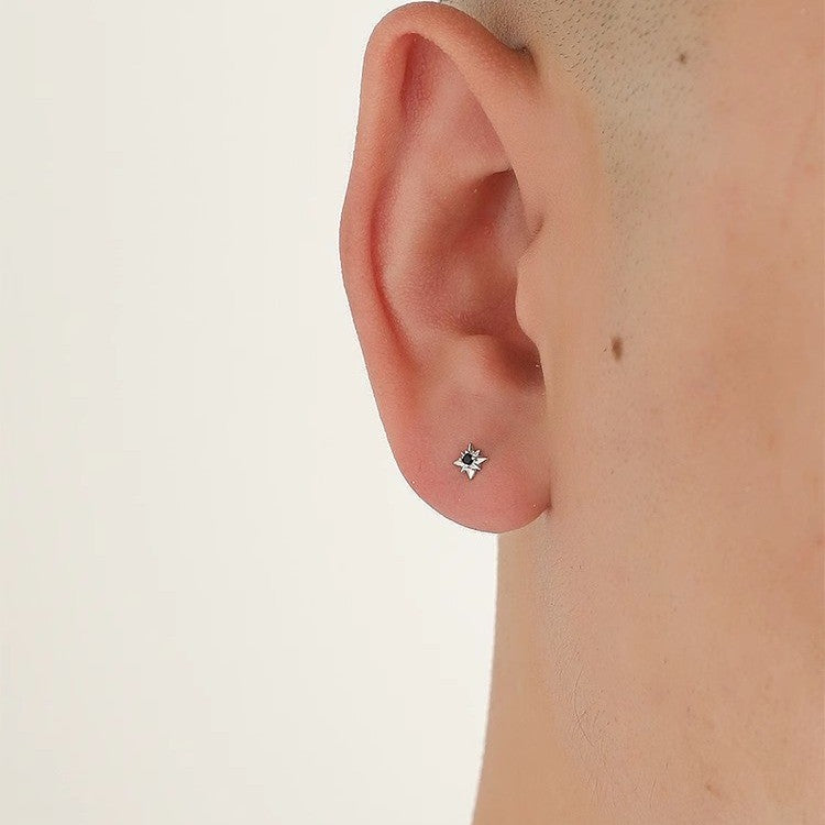 Men's Thread Trendy Personalized Cold Style Screw Earrings