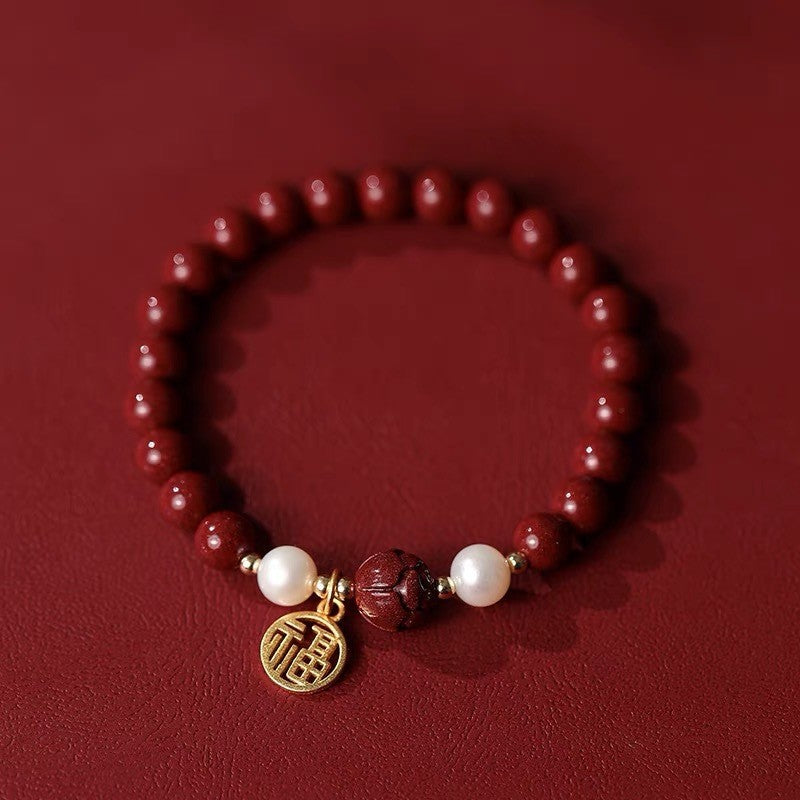 Pearl Female Ashore Lotus Life Girlfriend Bracelets