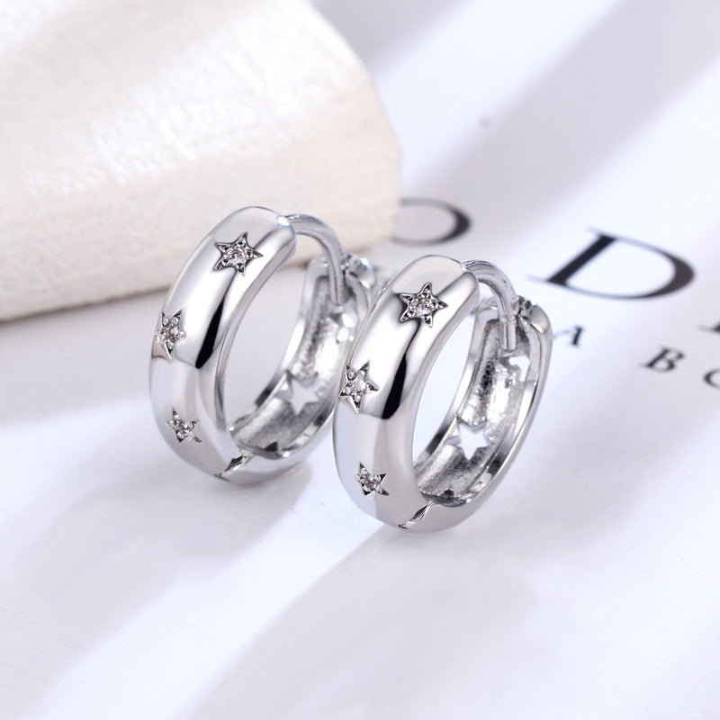 Anchor Popular Simplicity Ear Cutout Clip Earrings