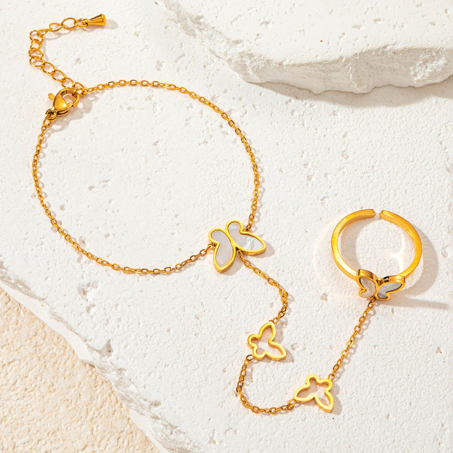 Integrated Titanium Steel Ornament Niche High Sense Exquisite Bracelets