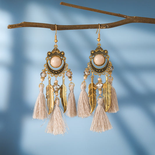 Spot Drill Vintage Alloy Your Daisy Earrings