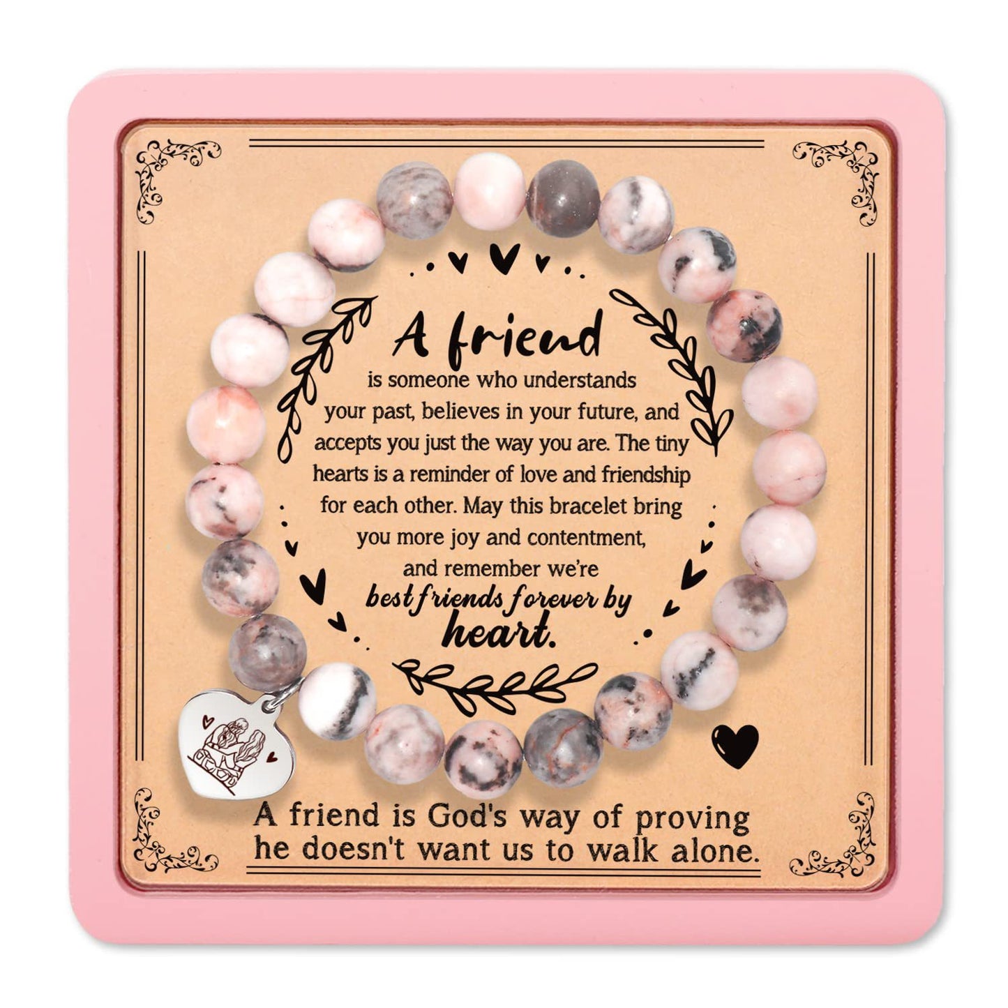 Friend Angel Love Marking Lettering Stainless Bracelets