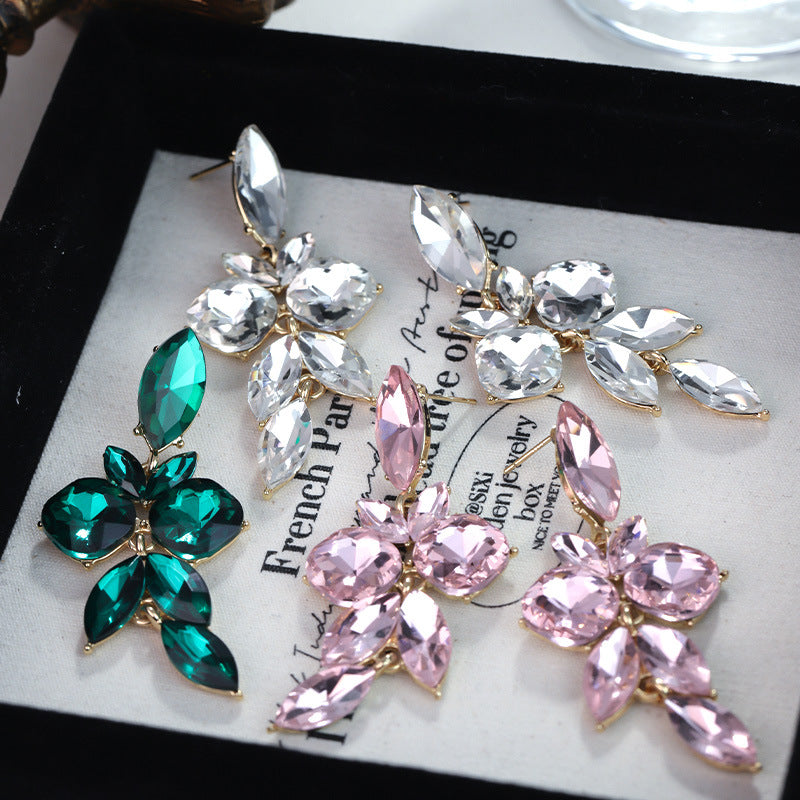 Women's Eardrops Alloy Gold Plated Light Luxury Earrings