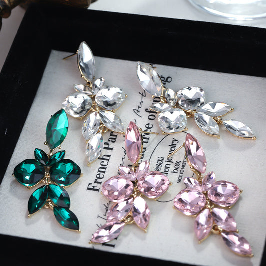 Women's Eardrops Alloy Gold Plated Light Luxury Earrings