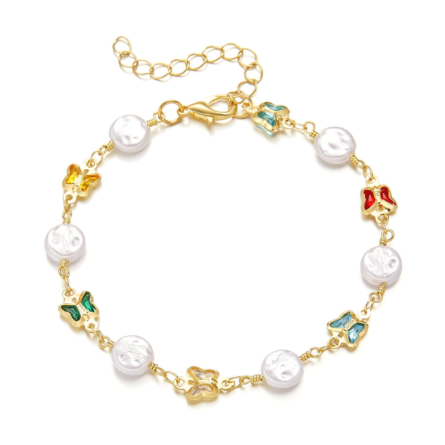 Colorful Oil Little Daisy Flower Fashion Bracelets