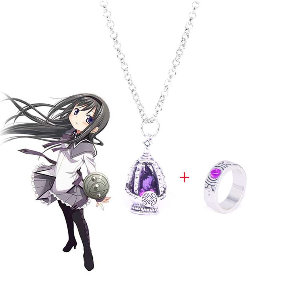 Anime Peripheral Magi Soul Gem Spirit Core Necklaces