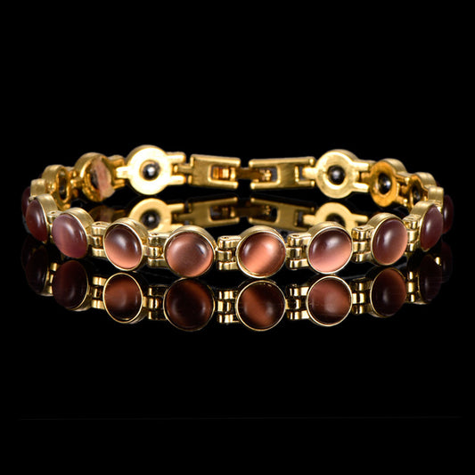 Opal Crystal Simple Fashion Gold-plated Female Bracelets