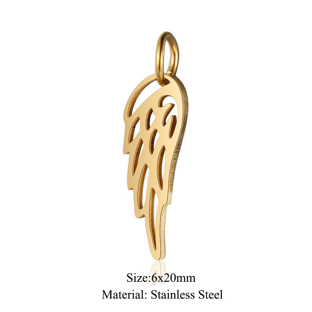 Small Five-pointed Star Elephant Cat Wings Lotus Pendants