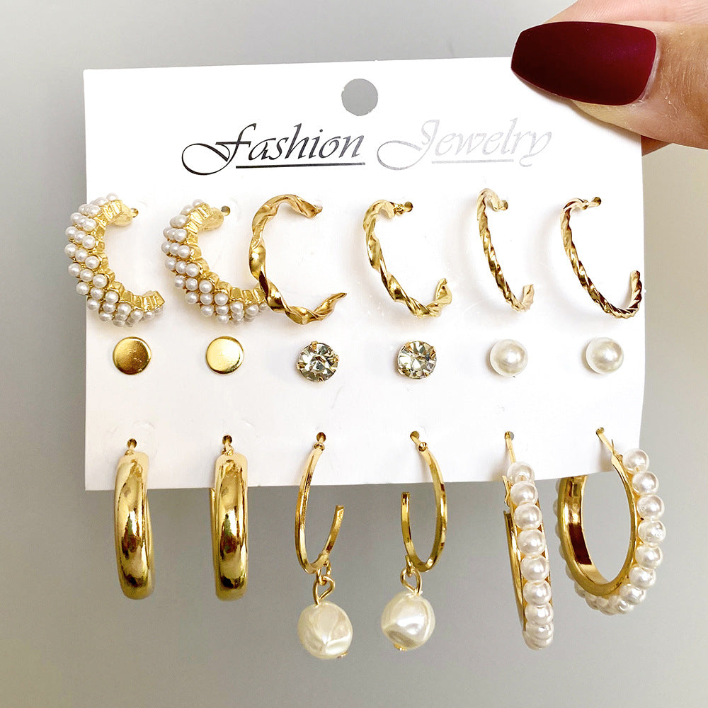 Pairs Creative Personality Leopard Print Flowers Shaped Rings