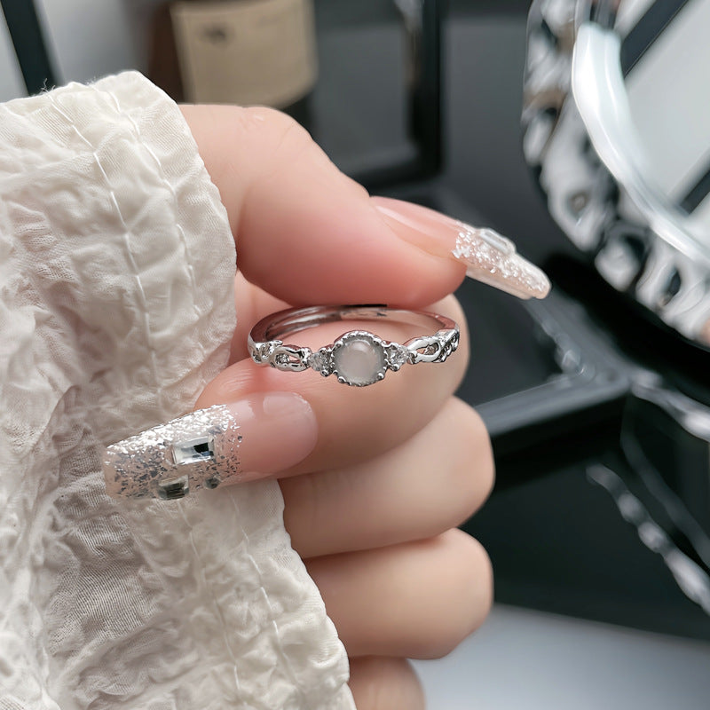 Kitten Exquisite Fashion Female Adjustable Cold Rings