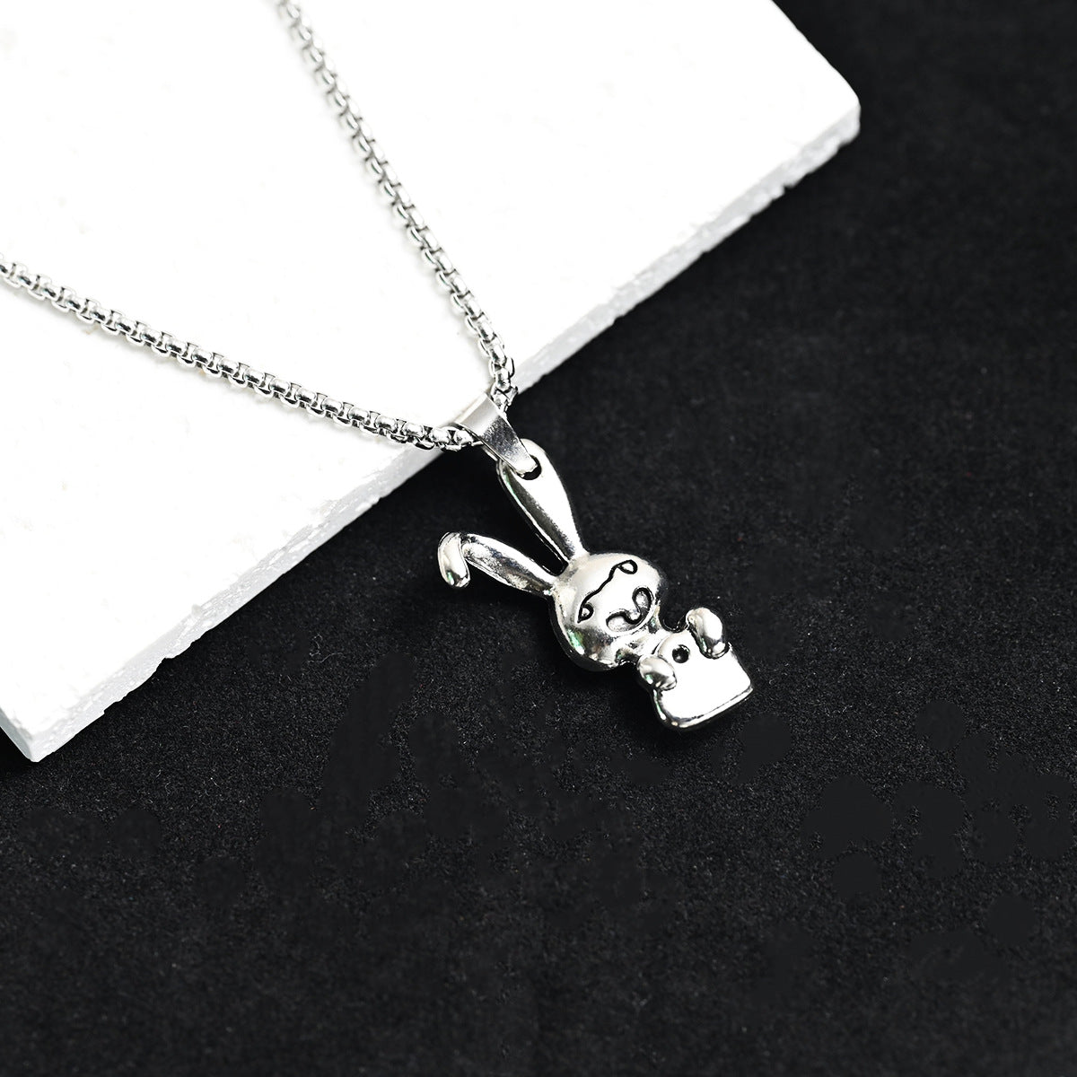 Men's Female Hip Hop Trendy All Match Personality Necklaces