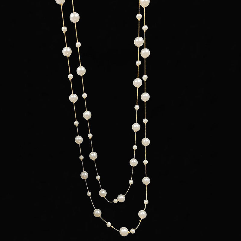 Trendy Long Sweater Chain Light Luxury Necklaces