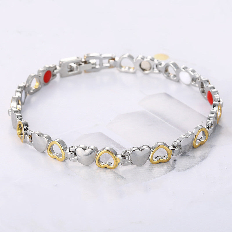 Women's Ornament Fashion Magnet Beautiful Simple Hollowed Bracelets