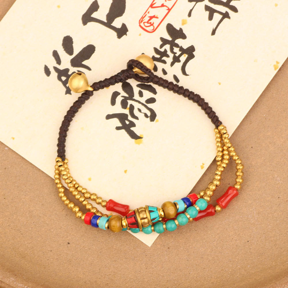 Niche Weave Vintage Nepal Ethnic Tibetan Bracelets