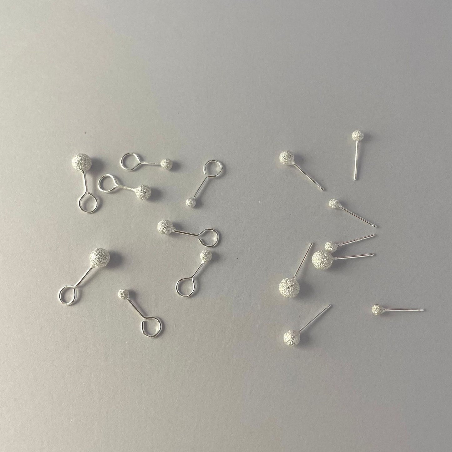 Women's Sterling Sier For Hook Ear Stretcher Earrings