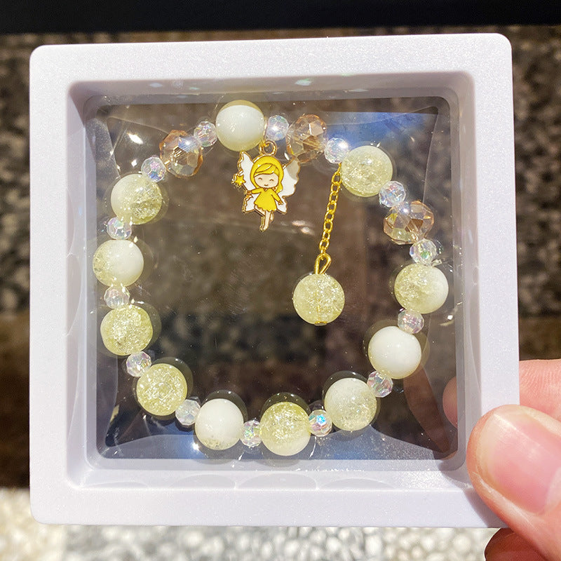 Children's Cartoon Colored Glaze Get Goods Pacha Dog Gift Bracelets