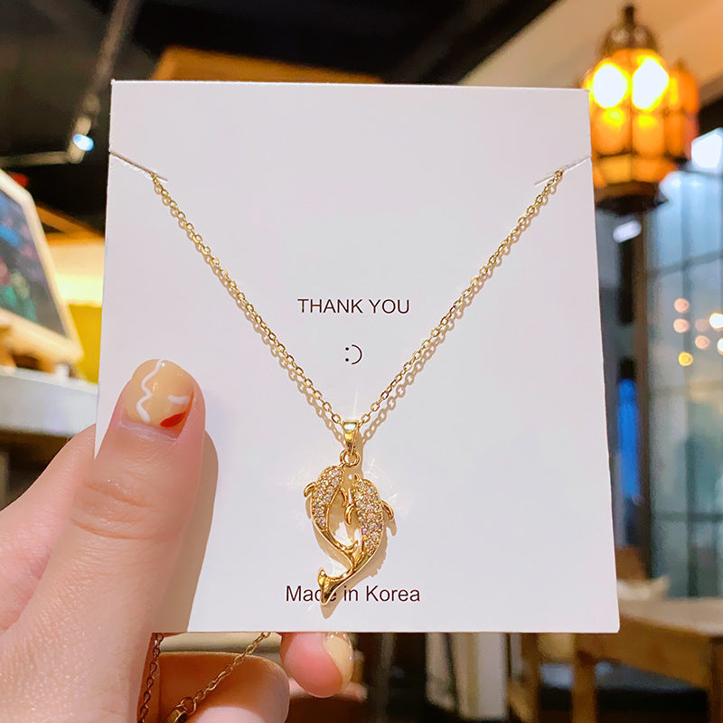 Are Full Of Zirconium Clavicle Chain Necklaces