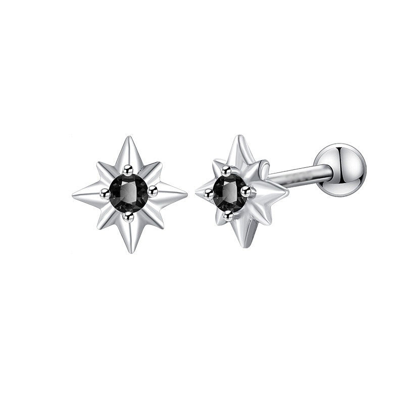 Men's Thread Trendy Personalized Cold Style Screw Earrings