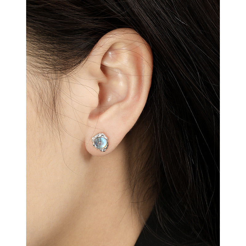 Women's Irregular Chinese Style National Light Luxury Earrings