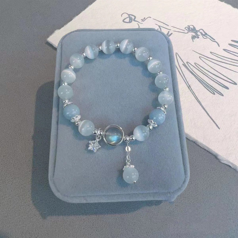 Imitation Opal Butterfly Female Light Luxury Tide Bracelets