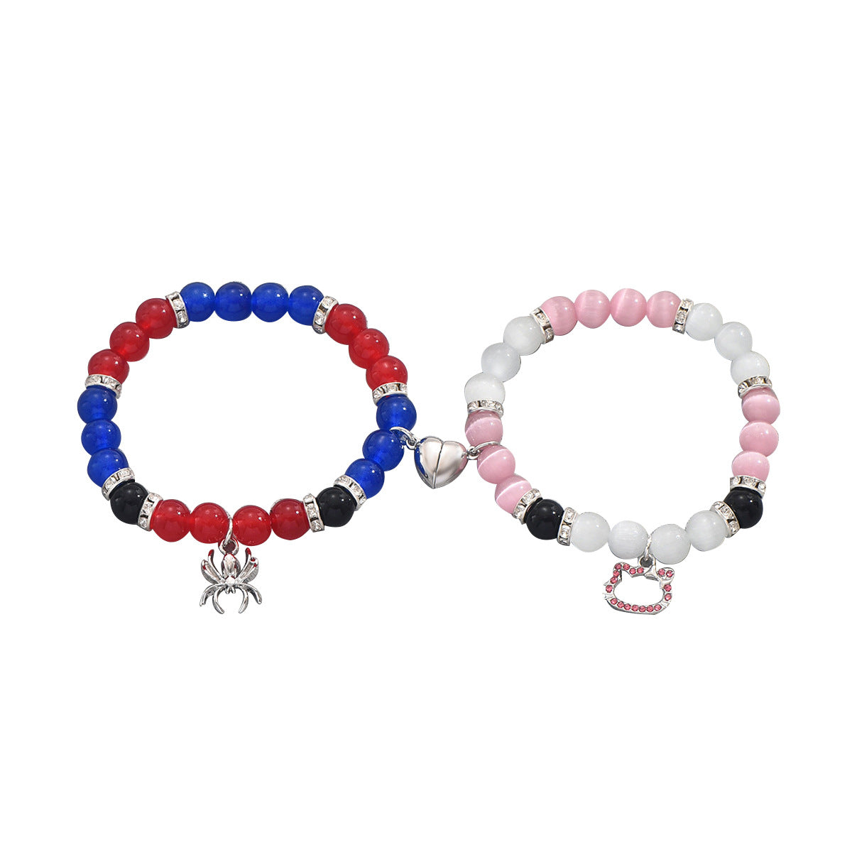 Couple Suit Personality Love Cartoon Cat Bracelets