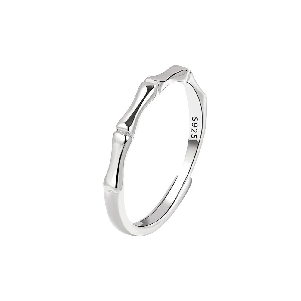 Men's Combination Stacked Single Trendy Open-end Personality Rings