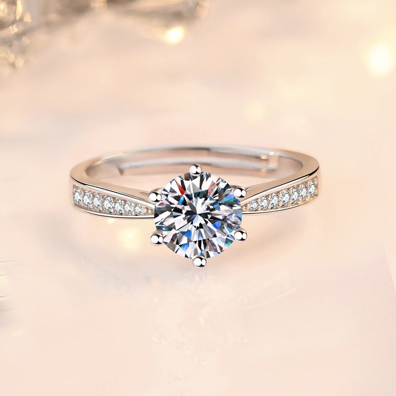 Classic Wedding Graphy Props Inlaid Couple Rings